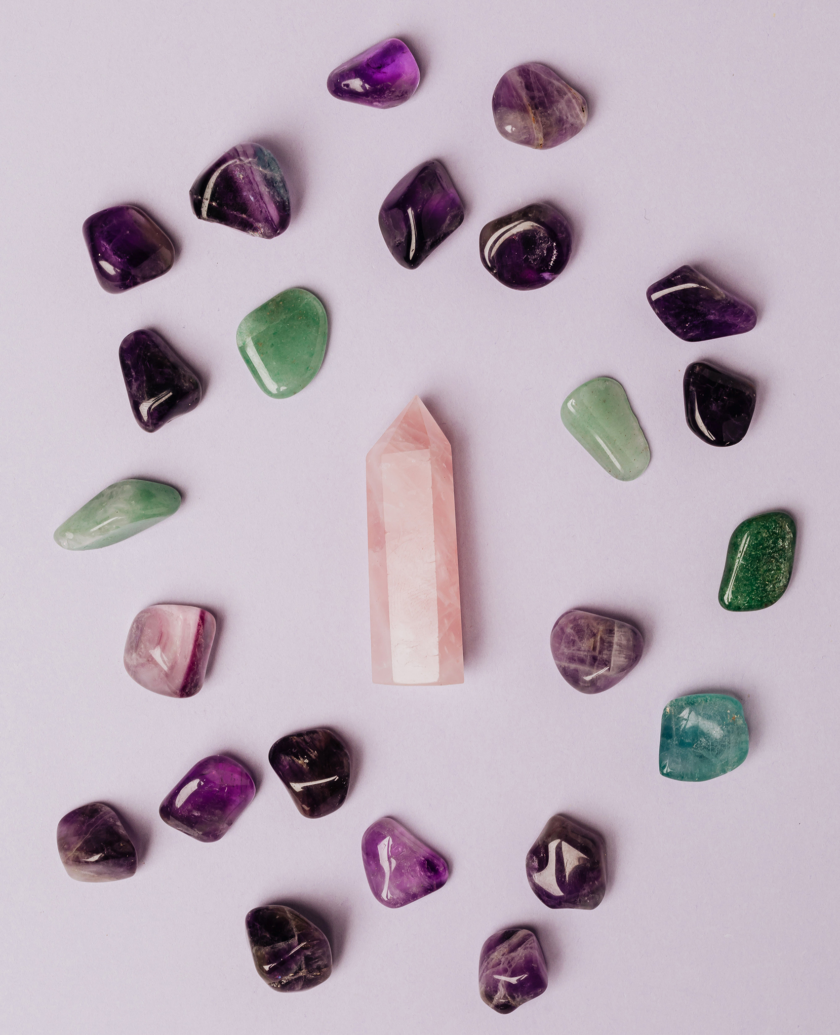 un choix de cristaux  © Véronique Lecerf