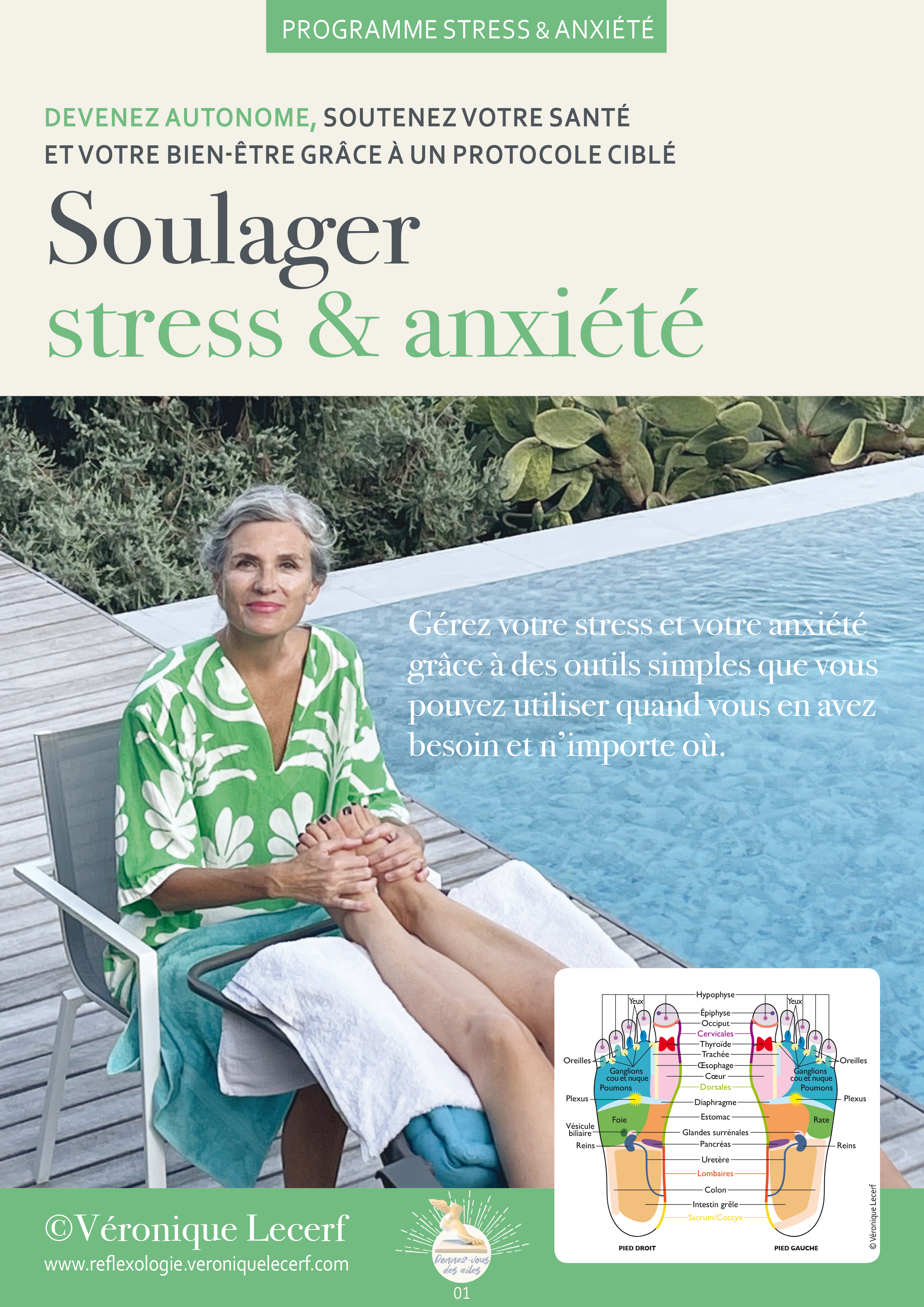 ebook téléchargeable soulager stress et anxiété © Véronique Lecerf